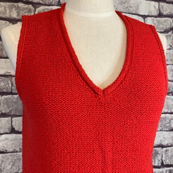 Chico Design Red Vest Size Large - Picture 2 of 10